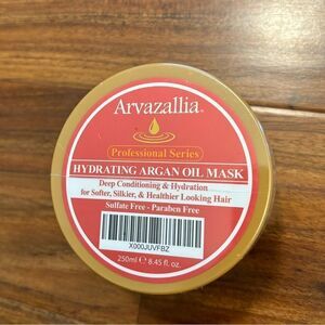 Arvazallia Hydrating Argan Oil Mask Deep Conditioner NWT Sealed 8.45 fl oz